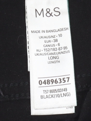 Marks and Spencer Women's Black Skinny Jeans Size 10