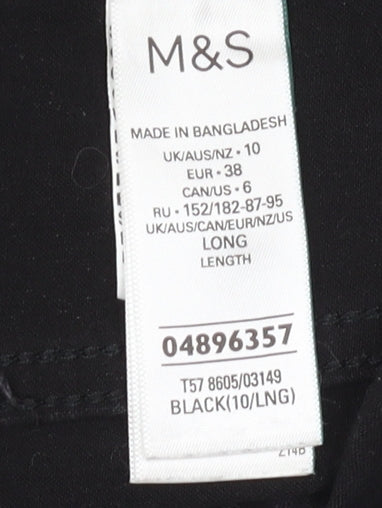 Marks and Spencer Women's Black Skinny Jeans Size 10