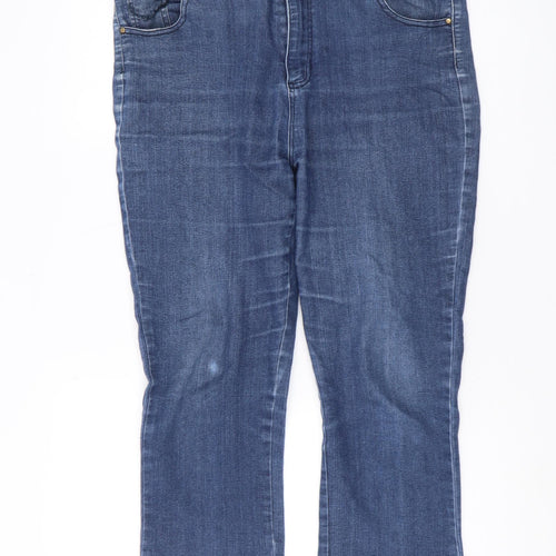 NONI B Women's Blue Straight Jeans Size 12