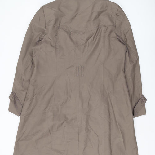 Debenhams Women's Brown Trench Coat, Size 18