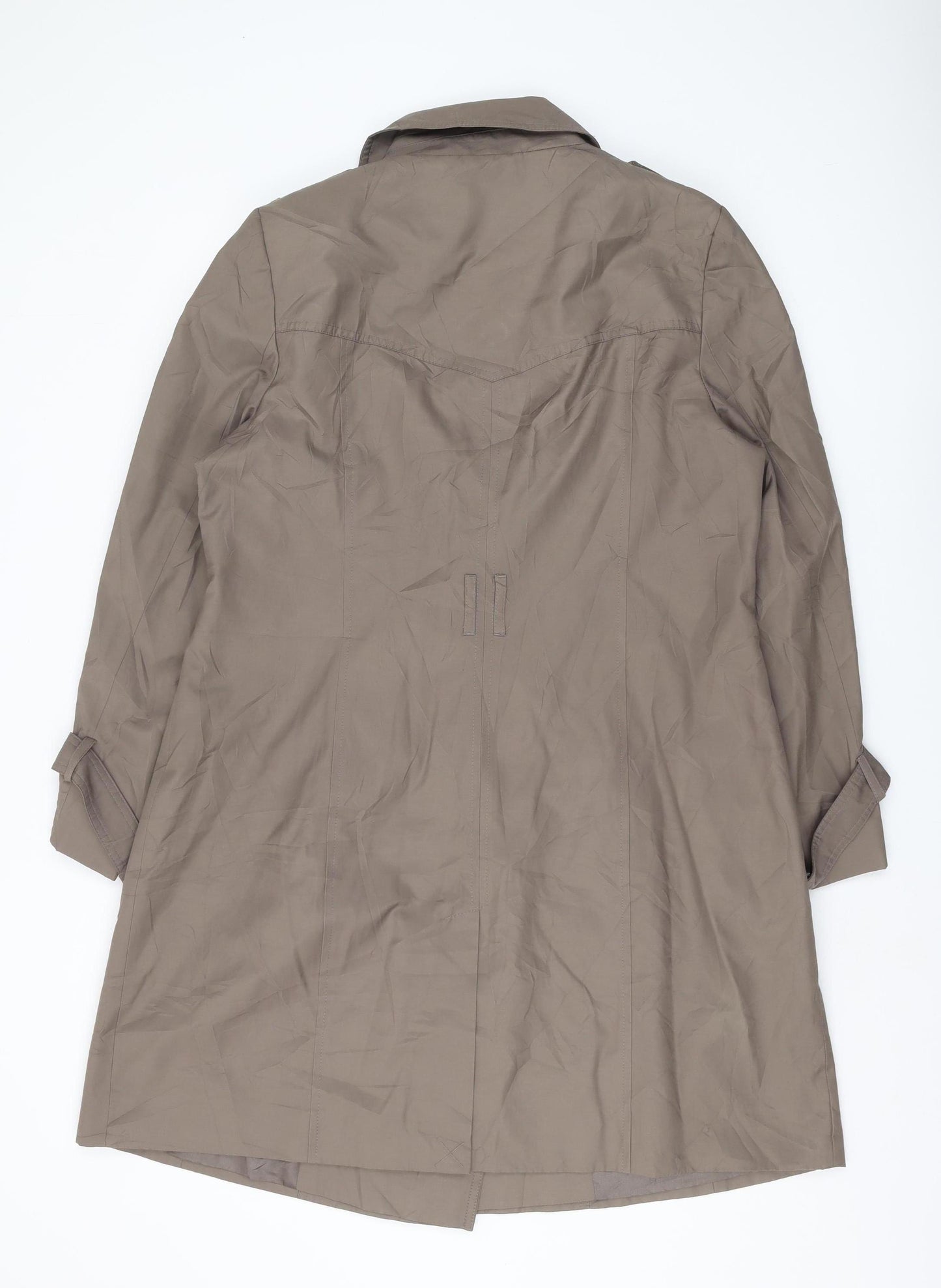 Debenhams Women's Brown Trench Coat, Size 18