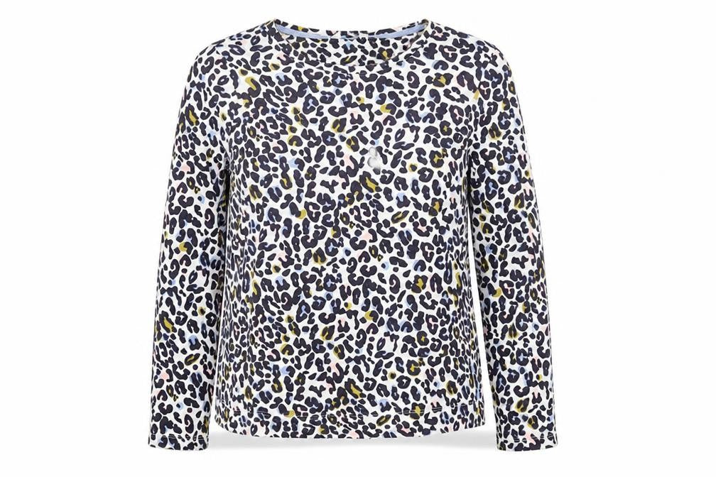Joules Women's Multicolour Animal Print T-Shirt Size 8