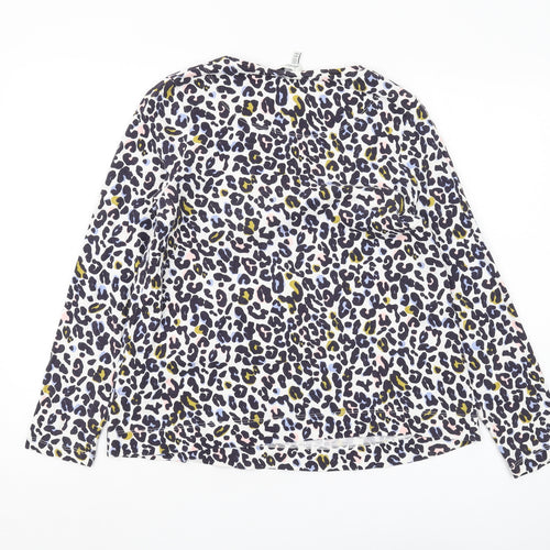 Joules Women's Multicolour Animal Print T-Shirt Size 8