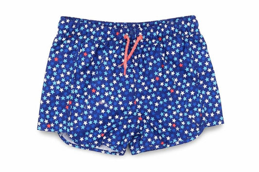 Mountain Warehouse Boys Blue Star Print Beach Shorts 7-8 Years