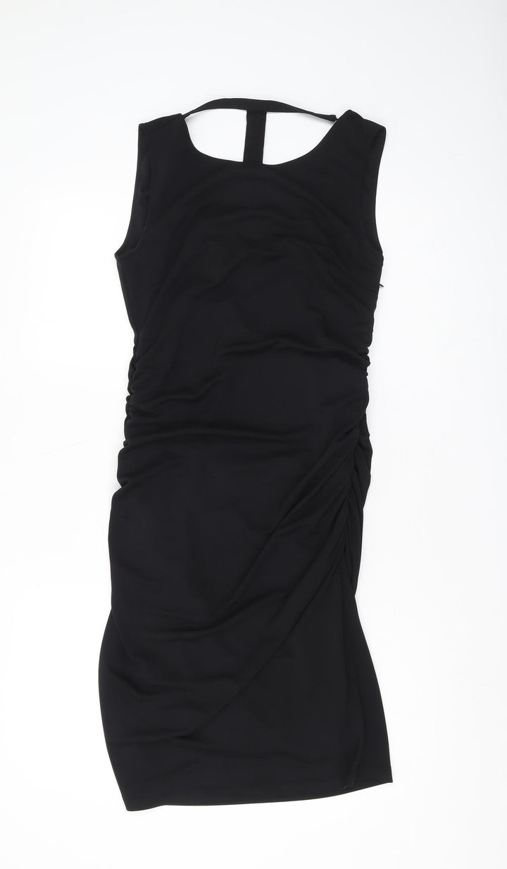 s.Oliver Women's Black Sheath Dress Size 10