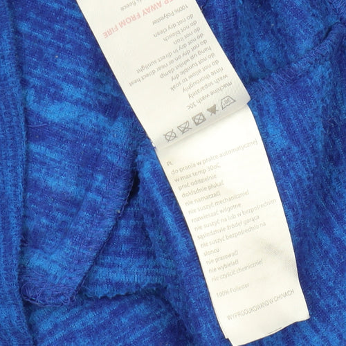 Mountain Warehouse Boys Blue Basic Jacket 14-15Y - Full Zip