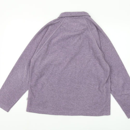 Sprayway Purple Women's Large Henley Sweatshirt