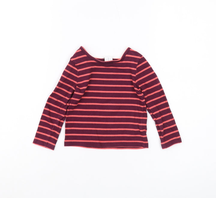 Jasper Conran Unisex Multicoloured Striped T-Shirt 12-18 Months