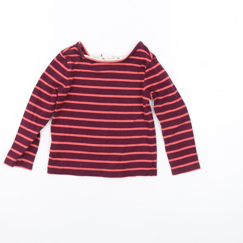 Jasper Conran Unisex Multicoloured Striped T-Shirt 12-18 Months