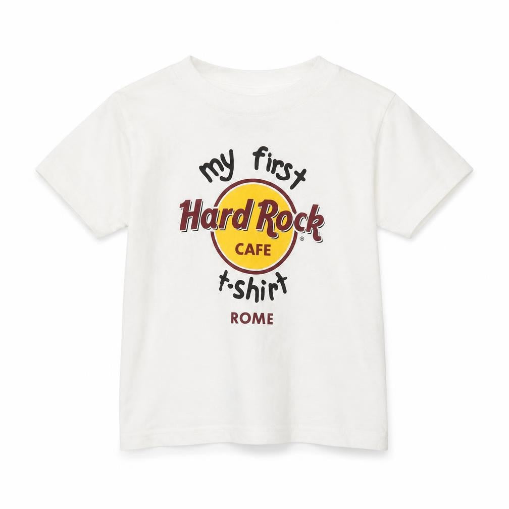 Hard Rock Cafe Boys White Graphic T-Shirt 3-4 Years