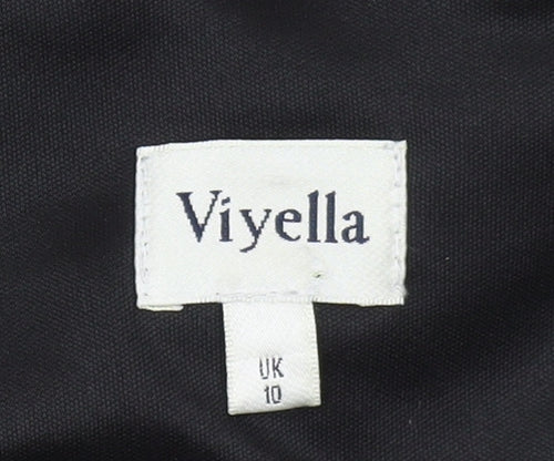 Viyella Women's Black A-Line Dress Size 10