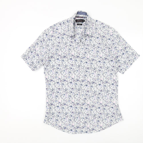 Jeff Banks Men's Slim Fit Floral Shirt S