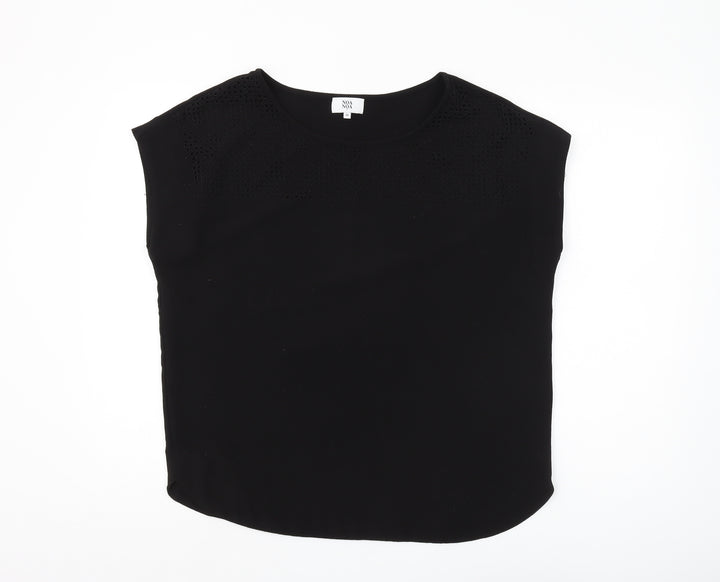 Noa Noa Women's Black Sleeveless Blouse Size 8