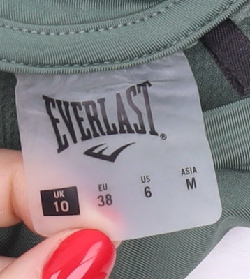 Everlast Women's Green Short Sleeve T-Shirt Size 10
