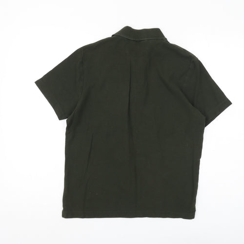 Penguin Men's Green Polo, Size S, Solid Logo Style