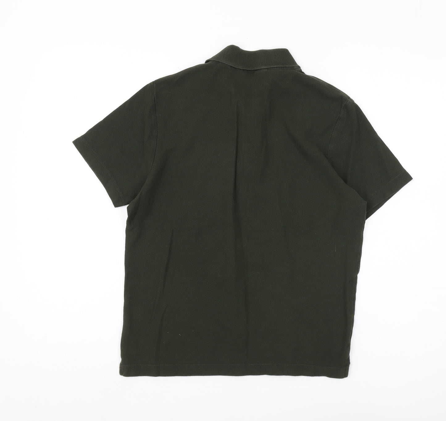 Penguin Men's Green Polo, Size S, Solid Logo Style