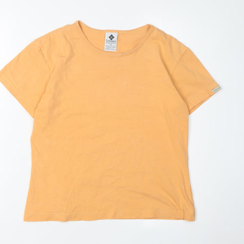 Columbia Women's Orange M Basic T-Shirt
