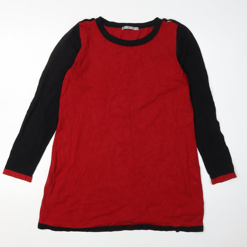 Marks and Spencer Women's Red Pullover Jumper Size 14