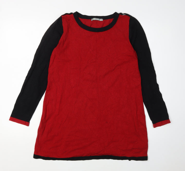 Marks and Spencer Women's Red Pullover Jumper Size 14