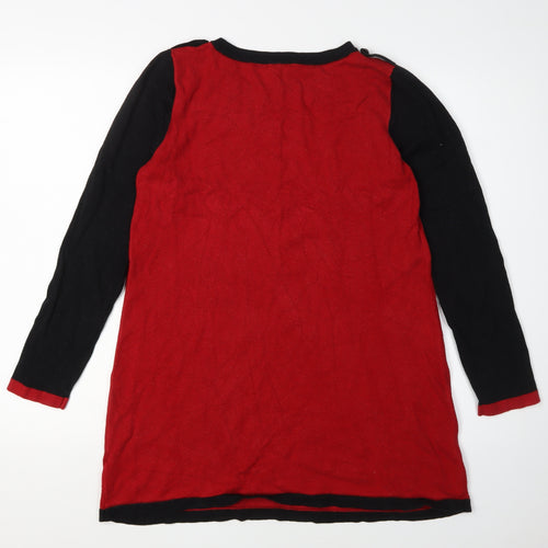 Marks and Spencer Women's Red Pullover Jumper Size 14