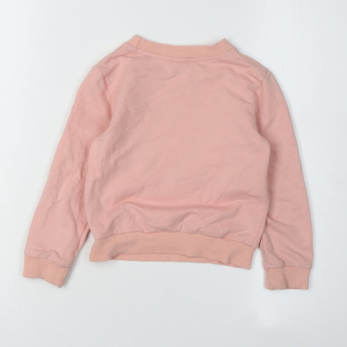 Smazero Pink Unicorn Girls Long Sleeve T-Shirt 3 Years