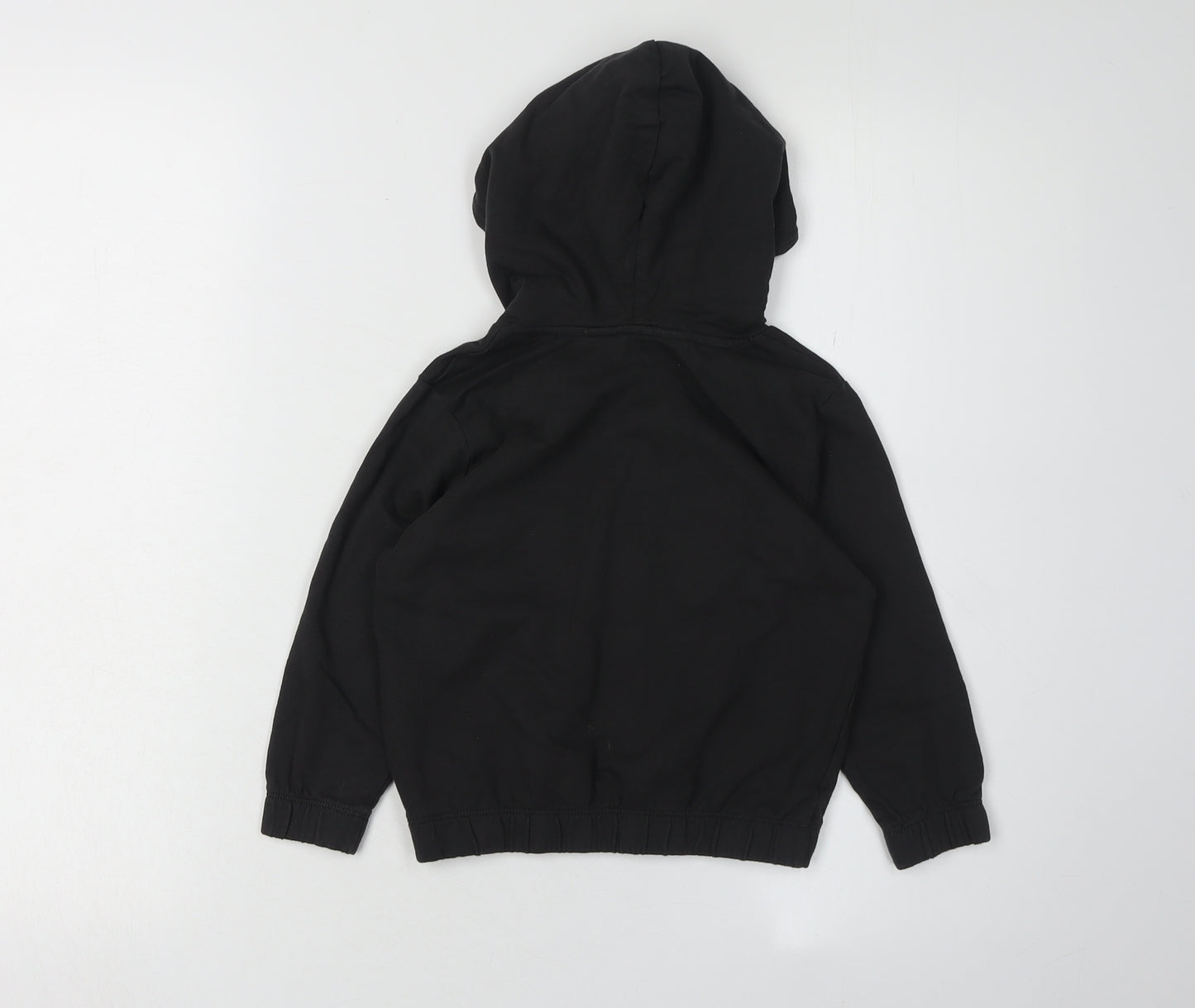 H&M Girls Black Hoodie, Ciao Graphic, 3-4 Years