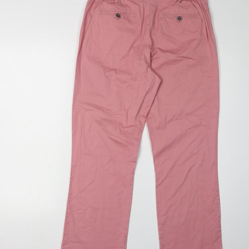 Cotton Traders Women's Pink Chinos Size 12