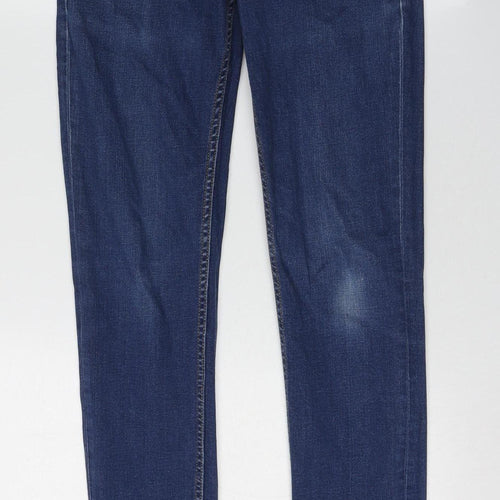 Burton London Unisex Blue Skinny Jeans Size 28