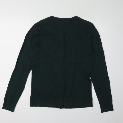 Gap Women's Green Cardigan Crew Neck Size L
