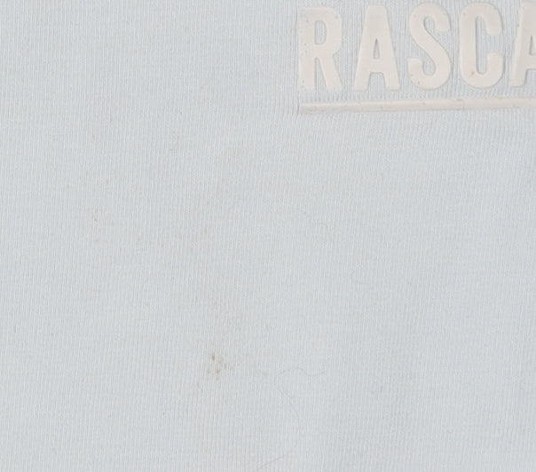 Rascal Boys Blue T-Shirt L Jersey Solid Casual Style
