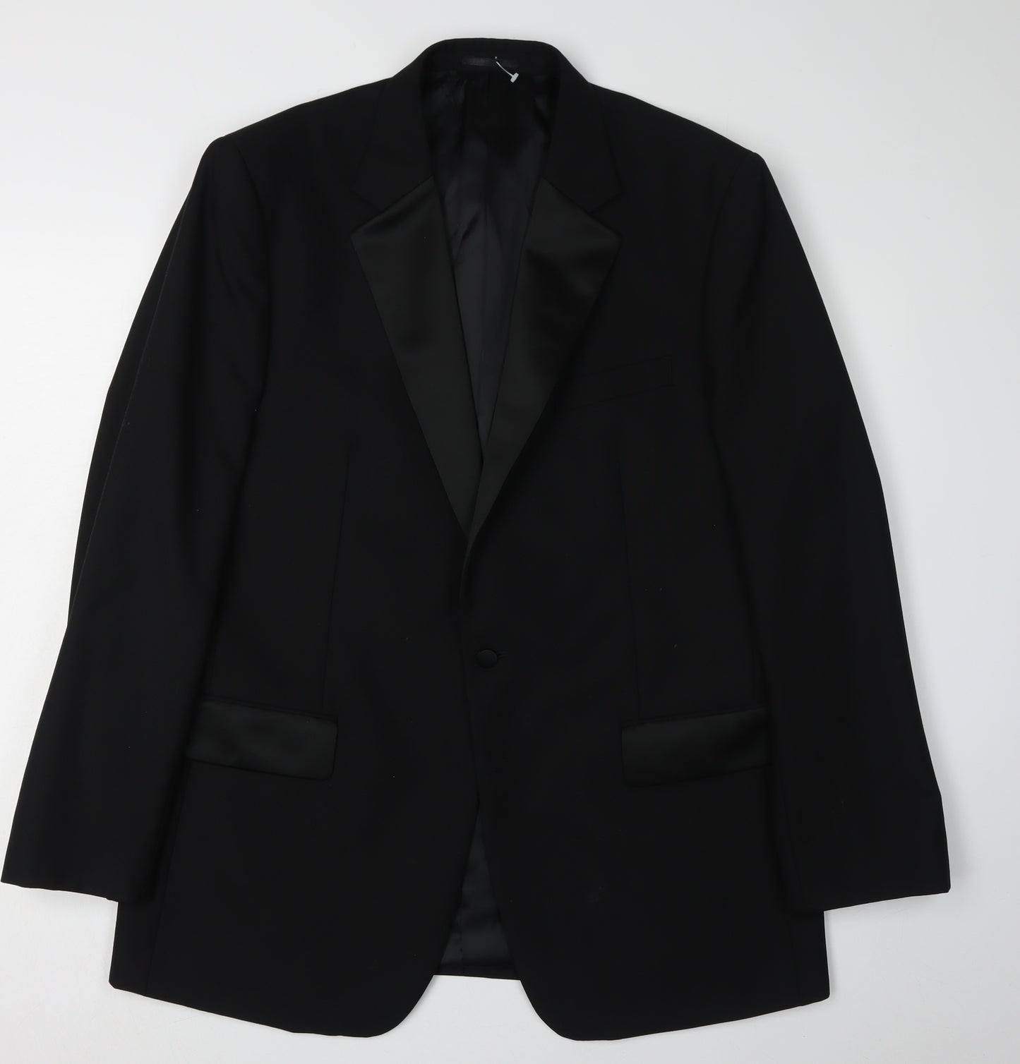 Brook Taverner Men's Black Shawl Tuxedo Blazer 42R