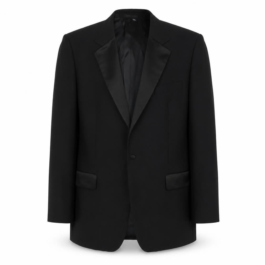 Brook Taverner Men's Black Shawl Tuxedo Blazer 42R