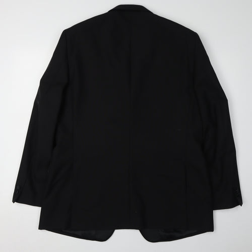 Brook Taverner Men's Black Shawl Tuxedo Blazer 42R