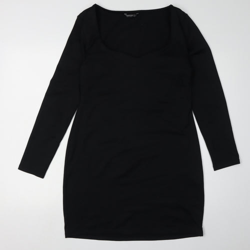Stradivarius Women’s Black Bodycon Dress XL