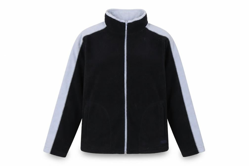 Front view of Peter Storm Women's Black Fleece Jacket, size 14