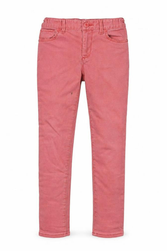 Gap Girls Pink Skinny Jeans - 7 Years, Cotton, Casual