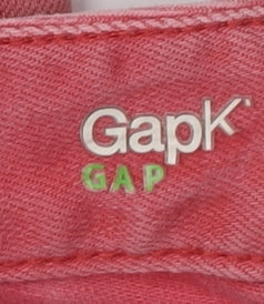 Gap Girls Pink Skinny Jeans - 7 Years, Cotton, Casual