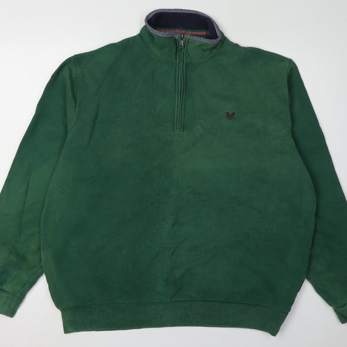 Crew Clothing Co. Men's Green XL Pullover Sweatshirt