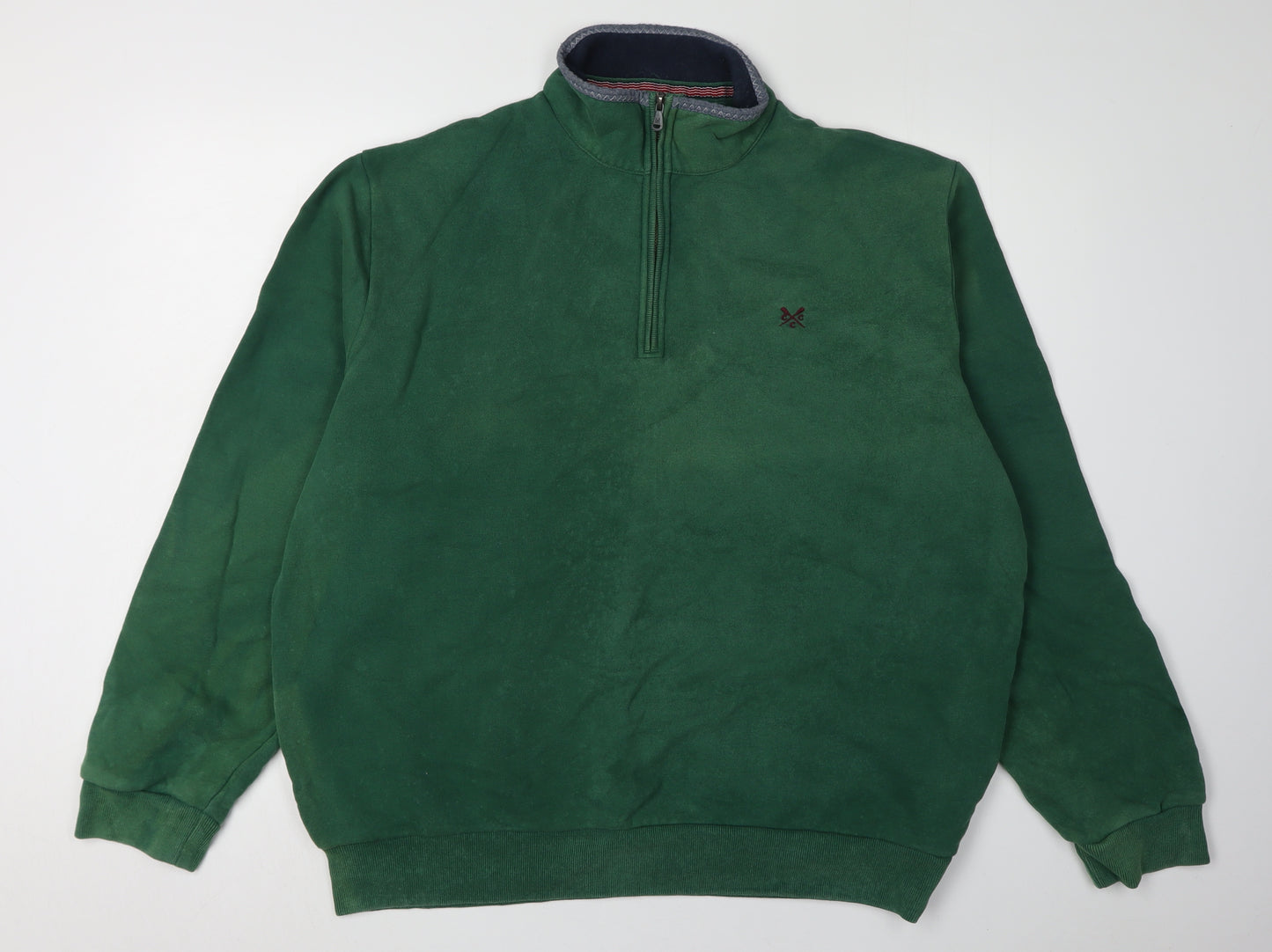 Crew Clothing Co. Men's Green XL Pullover Sweatshirt