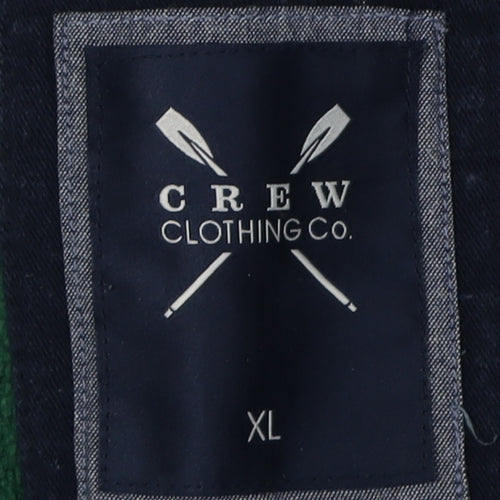 Crew Clothing Co. Men's Green XL Pullover Sweatshirt