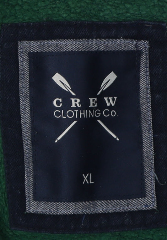 Crew Clothing Co. Men's Green XL Pullover Sweatshirt