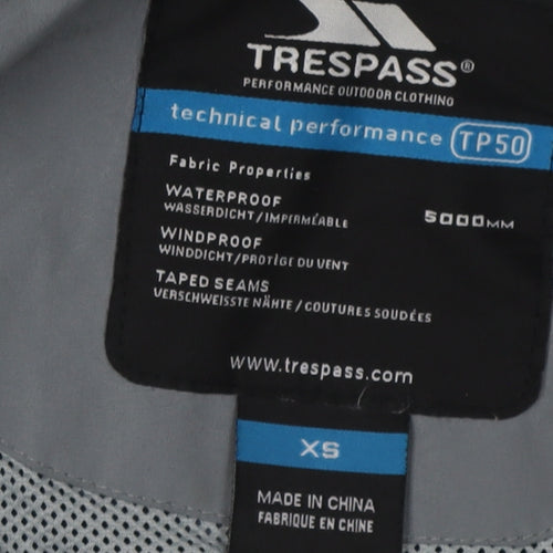 Trespass Men's XS Blue Waterproof Rain Coat