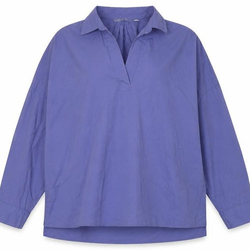 Uniqlo Women's Purple Blouse M Long Sleeve Casual