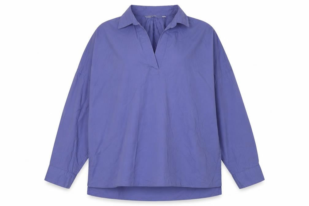 Uniqlo Women's Purple Blouse M Long Sleeve Casual