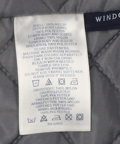 Lands' End Women's Blue Plus Size Parka Coat