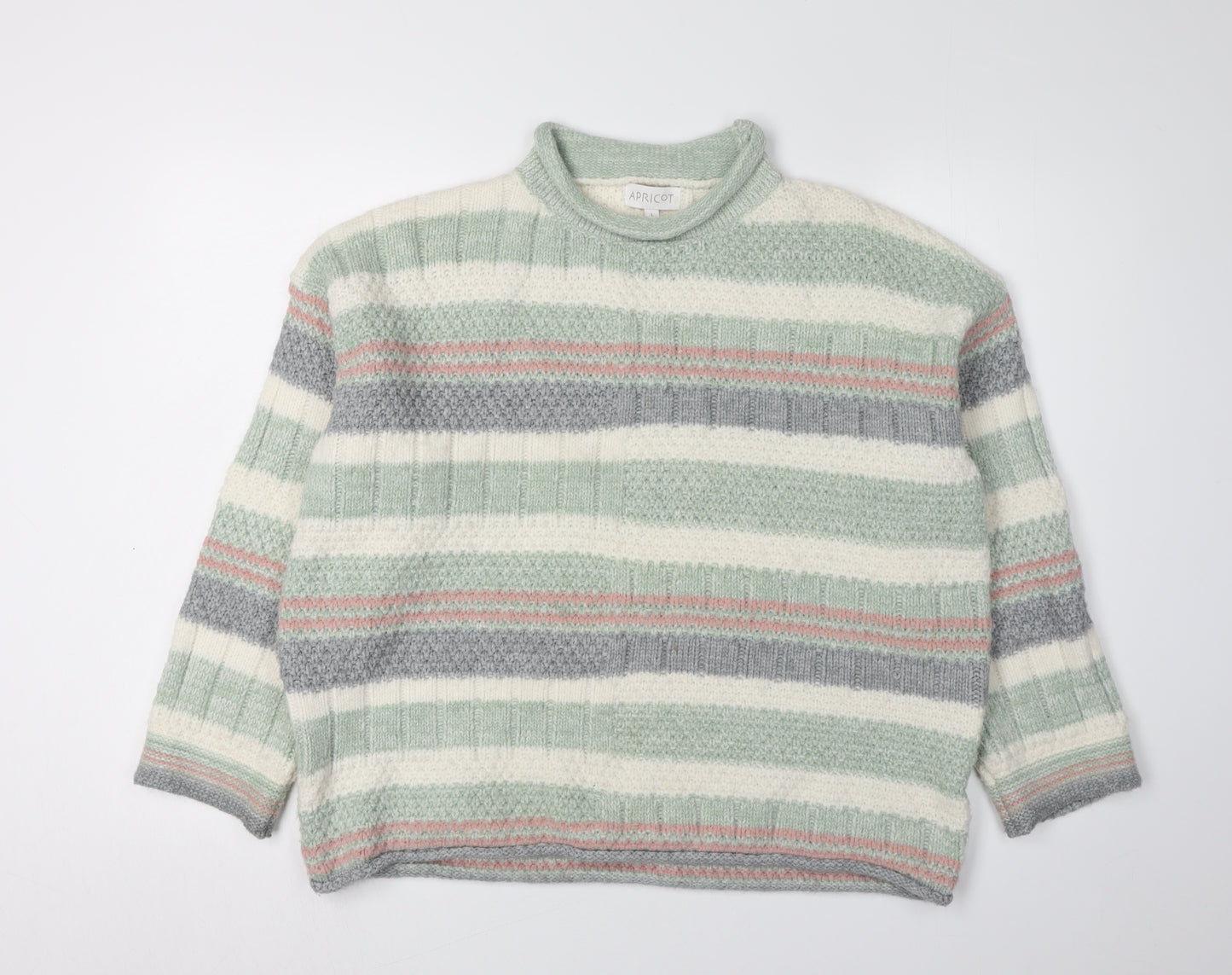 Apricot Women’s Multicoloured L Knit Pullover Jumper