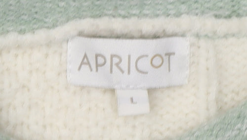 Apricot Women’s Multicoloured L Knit Pullover Jumper