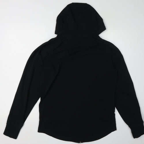 Gymshark Unisex Black Full Zip Hoodie - Medium