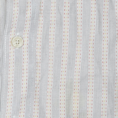 St George by Duffer Men's XL Multicoloured Striped Shirt