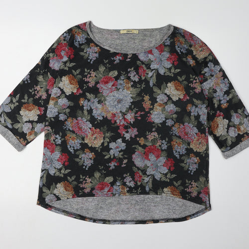 Oasis Women's Floral Multicoloured Tunic Top, Size M